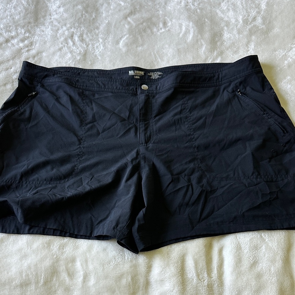 Reel Legends Black Swim Outdoor Shorts